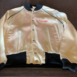 Vintage Satin Corvette Jacket, size M